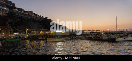 Marina Grande di Sorrento Costiera Amalfitana Foto Stock