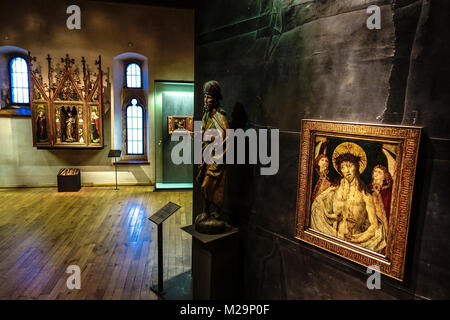 Galleria Nazionale d'Arte medievale di Praga, Convento di Sant'Agnese, Repubblica Ceca gotica di Praga Foto Stock