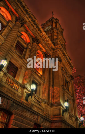 Il centro di Melbourne presi nel 2015 Foto Stock