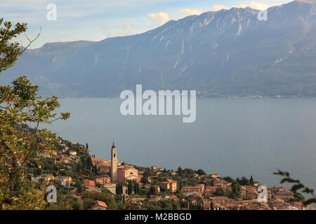 Gargnano,Lago di Garda,provincia di Brescia, Italia Foto Stock