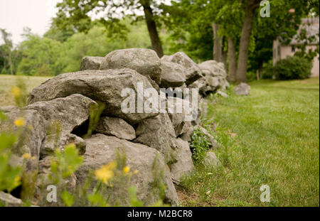 La Old Manse,Casa di Nathaniel Hawthorne,Concord,MA Foto Stock