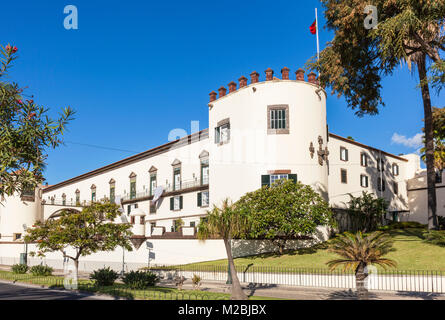 MADEIRA Portogallo Madeira Madeira la residenza ufficiale del rappresentante della Repubblica, Fortress-Palace di São Lourenço, Funchal Madeira Foto Stock