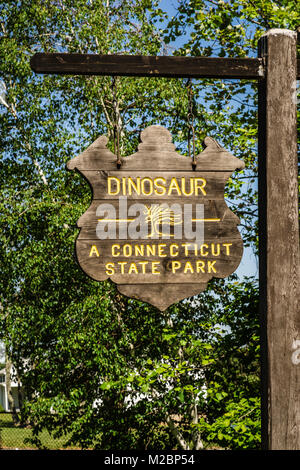 Stato Dinosaur Park   Rocky Hill, Connecticut, Stati Uniti d'America Foto Stock