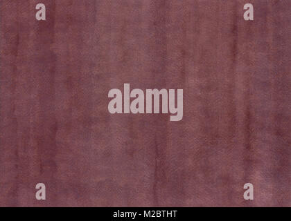 Brown dipinto a mano ad acquerello con sfondo spazio copia. Trama della carta. Superficie ruvida. Foto Stock