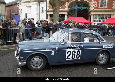 Rally di Monte Carlo 2018 Banbury Foto Stock