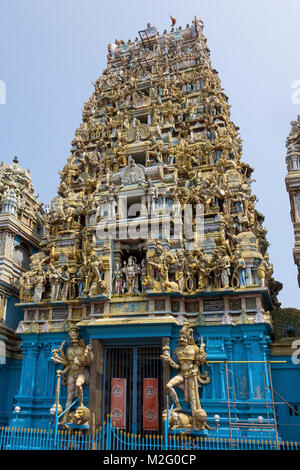 Sri Lanka, Colombo, Sri Kaileswaram tempio indù Foto Stock