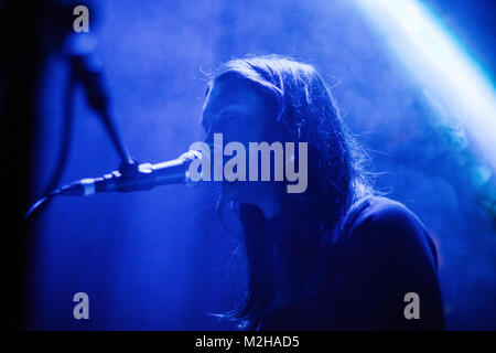 L'international acclamato cantante danese, musicista e cantautore Majke Romme Voss è meglio noto con il suo nome di fase rotto Twin. Qui si svolge un concerto dal vivo presso la musica scandinava Øresundsfestival festival 2014 in Malmø. La Svezia, 31/05 2014. Foto Stock