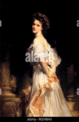 Nancy Witcher Langhorne Astor, Viscountess Astor, (1879 - 1964) primo elemento femmina del Parlamento a prendere il suo posto. Foto Stock