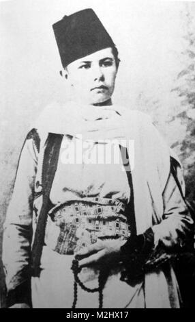 Isabelle Eberhardt, Swiss Cross-Dresser e scrittore Foto Stock