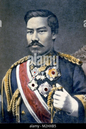 Meiji il grande imperatore del Giappone Foto Stock