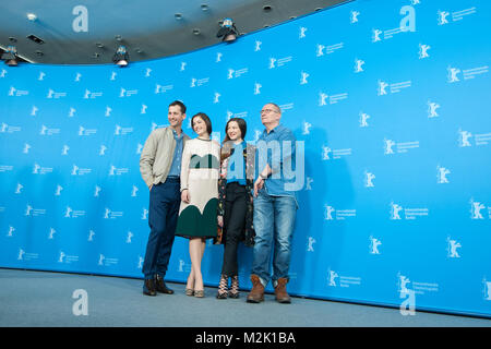 Carissime Sorelle da Dominik Graf in 64th Berlinale e Hannah Herzsprung, Henriette Confurius, Florian Stetter e Uschi Reich. Foto Stock