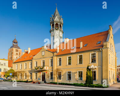 Municipio di Barczewo (ger.: Wartenburg in Ostpreussen), warmian-masurian voivodato. La Polonia, l'Europa. Foto Stock