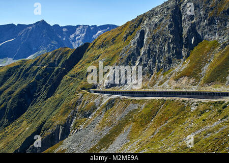 Gotthard tunnel stradale Foto Stock