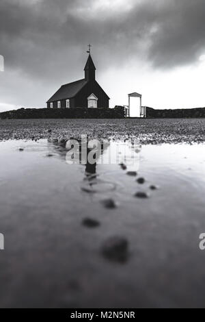 Budir chiesa riflessa Foto Stock