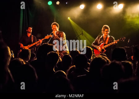 Curtis Harding esegue a Los Angeles, 2017 Foto Stock