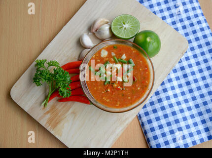 Sukiyaki fonte di gocciolamento Foto Stock