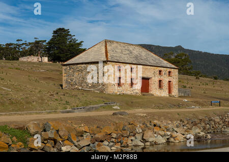 Commissariat Store, Darlington, Maria Island, Tasmania, Australia Foto Stock