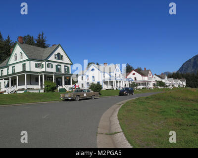 Fort William H Seward Pietra Miliare Storica Nazionale Foto Stock