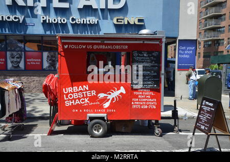 Urban lobster shack stallo alimentare Fifth Avenue Park Slope Brooklyn New York Stati Uniti d'America Foto Stock