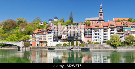 Laufenburg, Heilig Geist Kirche di Reno, Hochrhein, Foresta Nera meridionale, Baden-Württemberg, Germania Foto Stock