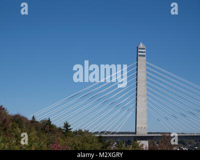 Penobscott narrows bridge Foto Stock