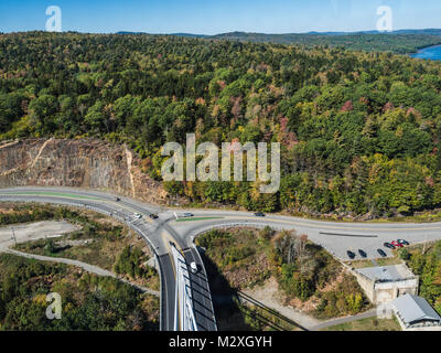 Penobscott si restringe maine Foto Stock