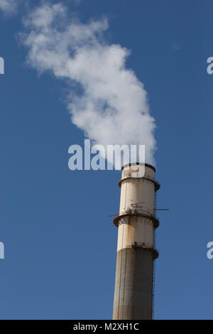 Tampa l'impianto elettrico centrale a carbone di Big Bend Power Station su Tampa Bay in Apollo Beach, Florida, Stati Uniti Foto Stock