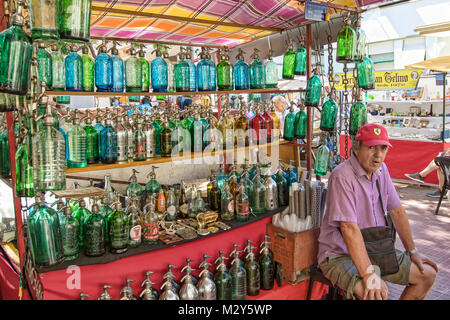 Il mercato delle pulci di San Telmo a Buenos Aires Foto Stock