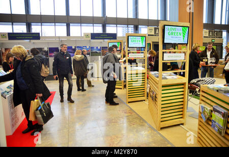 Lubiana, Slovenia il 31 gennaio, 2018. 29. Natour Alpe-Adria e fiera GASTexpo a Ljubljana Exhibition and Convention Center. Foto Stock