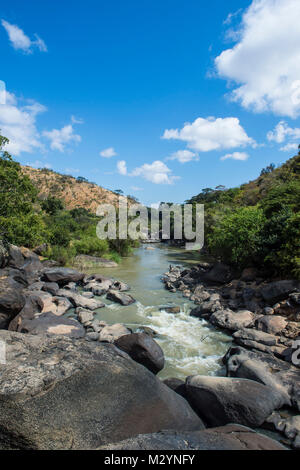 A sud del fiume Rukuru, Malawi, Africa Foto Stock