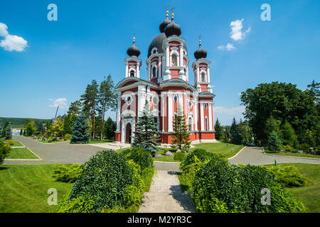 Il monastero ortodosso di Curchi, Moldavia Foto Stock