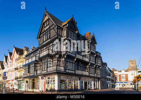 Inghilterra, Devon, Dartmouth, Waterfront edifici Foto Stock