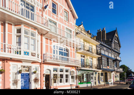 Inghilterra, Devon, Dartmouth, Waterfront edifici Foto Stock