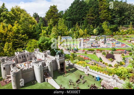 Inghilterra, Devon, Torquay, Babbacombe, Babbacombe Model Village e giardini Foto Stock