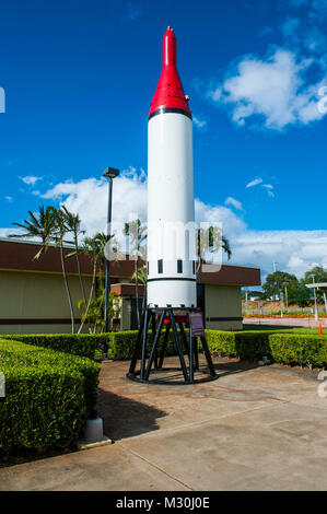 Razzo storico, porto di perla, Oahu, Hawaii Foto Stock