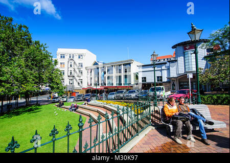 L'Octagon nel centro di Dunedin, Isola del Sud, Nuova Zelanda Foto Stock