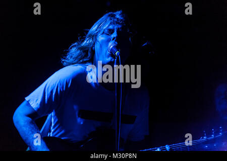 Ty Segall esegue il primo dei tre sold out notti presso la sala da ballo Teragram a Los Angeles, CA, Stati Uniti d'America Foto Stock