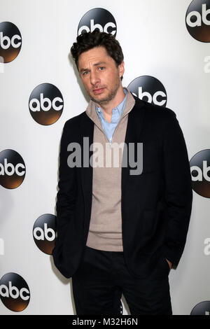 ABC TCA Winter 2018 Festa al The Langham Huntington Hotel su Gennaio 8, 2018 a Pasadena, CA dotata di: Zach Braff dove: Pasadena, California, Stati Uniti quando: 09 Gen 2018 Credit: Nicky Nelson/WENN.com Foto Stock