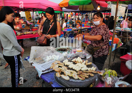 Bang Saray mercato della Thailandia Foto Stock