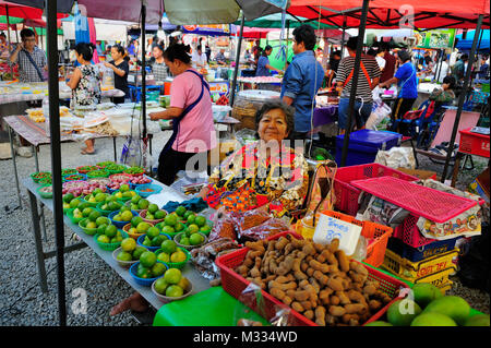 Bang Saray mercato della Thailandia Foto Stock