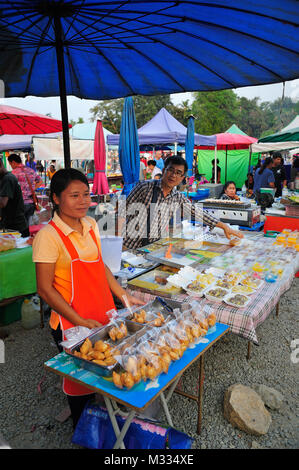 Bang Saray mercato della Thailandia Foto Stock