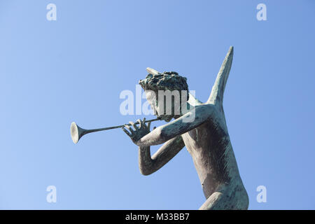 Angeli musicanti, Millesgården, Lidingö (Svezia) Foto Stock