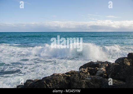 Coste rocciose, Perth, Australia occidentale, Australia Foto Stock