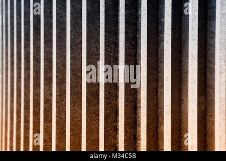 Dettaglio di un ferro arrugginito ingranaggio Foto Stock