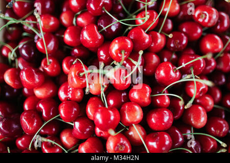 Chiudere l immagine del sacco di fragole fresche Foto Stock