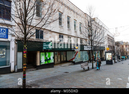 Darley Street, Bradford, West Yorkshire Foto Stock