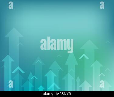 Colorato sfondo astratto con le frecce. Illustrazione Vettoriale