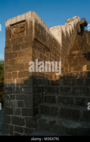 Bhuikot Fort, Solapur, Maharashtra, India, Asia Foto Stock