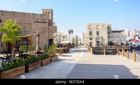 Al Seef di Dubai Foto Stock