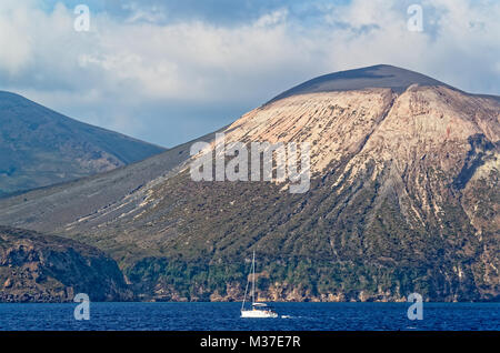 Isole Eolie, isola di Lipari, Italia Foto Stock